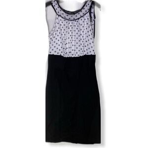 BCX Polka Dot Dress‎ With Belt